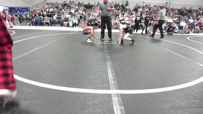 80 lbs Rr Rnd 1 - Zachariah Felts, Fort Gibson Youth Wrestling vs Colton Patterson, Sallisaw Takedown Club