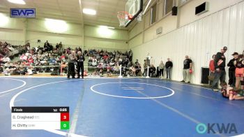 40 lbs Final - Gabriel Craghead, Sallisaw Takedown Club vs Hastin Chitty, Gore Pirates Youth Wrestling