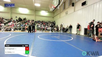 40 lbs Final - Gabriel Craghead, Sallisaw Takedown Club vs Hastin Chitty, Gore Pirates Youth Wrestling