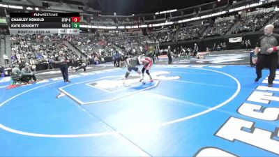 G135-4A Champ. Round 1 - Kate Doughty, Canon City Girls vs Charley Konold, Steamboat Springs Girls