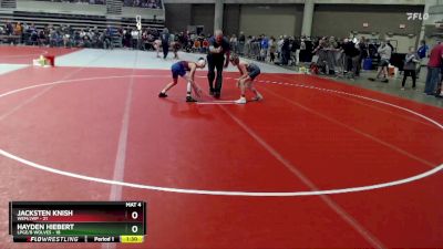 95 lbs Quarterfinal - Jacksten Knish, WEM/JWP vs Hayden Hiebert, LPGE/B Wolves