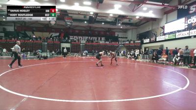 165 lbs Champ. Round 1 - Kody Routledge, Oklahoma State vs Tavius Hosley, SIUE