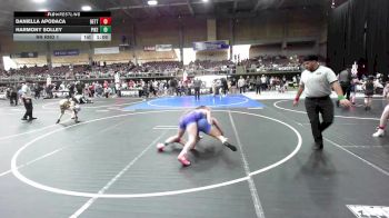 130 lbs Rr Rnd 1 - Daniella Apodaca, Betterman Elite vs Harmony Solley, Pikes Peak Warriors