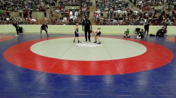 88 lbs Quarterfinal - Emmitt Brand, Georgia vs Easton Quinn, Dendy Trained Wrestling