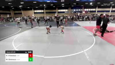 50 lbs Consi Of 8 #1 - Neri Villalobos, Legends Of Gold LV vs Mason Deveraux, Laurel Matburners