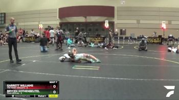 72 lbs Semis & 1st Wrestleback (8 Team) - Garrett Williams, The Funky Singlets vs Brycen Kothenbeutel, Team Gotcha