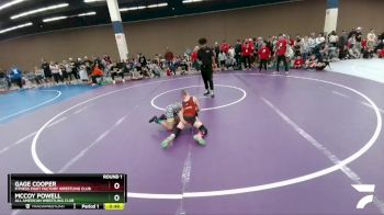 77 lbs Semifinal - McCoy Powell, All American Wrestling Club vs Gage Cooper, Fitness Fight Factory Wrestling Club