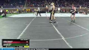 D4-152 lbs Cons. Round 3 - Josh Frailey, Hanover-Horton vs Mason Kivi, Iron Mountain