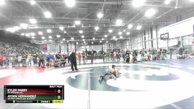 84 lbs Cons. Round 3 - Kyler Parry, Mt Spokane WC vs Ayden Hernandez, Ascend Wrestling Academy