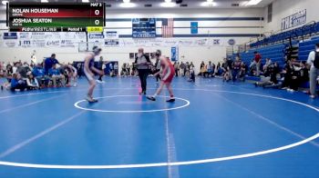 120 lbs Cons. Round 2 - Joshua Seaton, Vinita vs Nolan Houseman, Grove