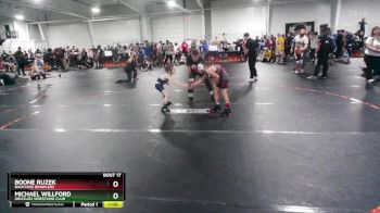 65 lbs Quarterfinal - Boone Ruzek, Backyard Brawlers vs Michael Willford, Grizzlies Wrestling Club