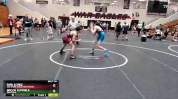 138 lbs Round 3 - Ivan Lopez, The Storm Wrestling Center vs Brock Gunnels, Individual