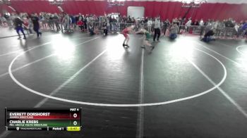 97 lbs Cons. Round 1 - Everett Dorshorst, Askren Wrestling vs Charlie Krebs, Pec-Argyle Youth Wrestling