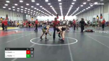 113 lbs Final - Diesel Grant, VHW vs Jack Maida, Triumph Blue