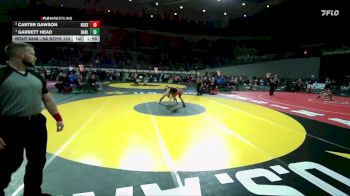 6A Boys 120 lbs Quarterfinal - Garrett Head, Barlow Boys vs Carter Dawson, Roseburg Boys