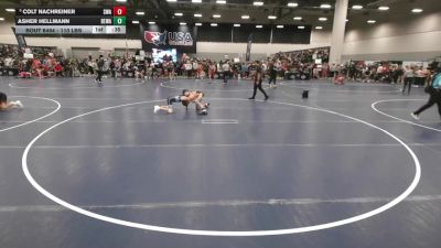 110 lbs Champ. Rd Of 16 - Colt Nachreiner, Sarbacker Wrestling Academy vs Asher Hellmann, Berge Elite Wrestling Academy