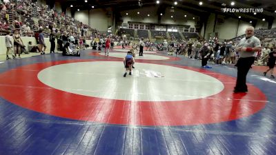 69 lbs Consi Of 8 #2 - Jayden Brown, Peachtree Ridge Wrestling vs Lincoln English, Richmond Hill Wrestling Club