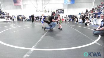 43 lbs Quarterfinal - Parker Locklear, Comanche Takedown Club vs Walter Graham, Team Worx Wrestling Club