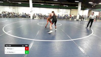 150 lbs Consi Of 64 #1 - Logan Milsaps, TX vs Tristan Allison-Mobley, SC