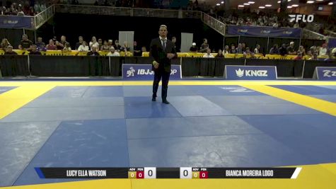 Lucy Ella Watson vs Bianca Moreira Logo 2026 Pan Kids Jiu-Jitsu IBJJF Championship