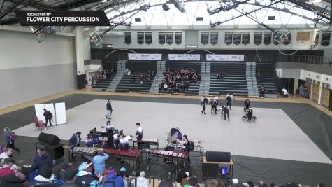 Flower City Percussion "Rochester NY" at 2026 WGI Corning Regional