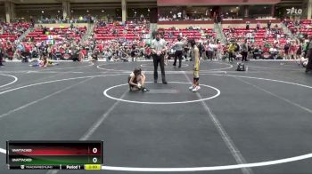 64 lbs Quarterfinal - Colton Reif, CYWC vs Bryce Irwin, Hays Wrestling Club