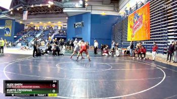 215 lbs Cons. Round 6 - Kurtis Crossman, Easton Area Hs vs Alex Smith, Lake Highland Preparatory School