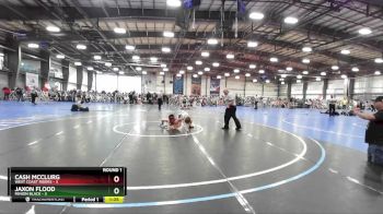 80 lbs Rd# 4- 2:00pm Friday Final Pool - Jaxon Flood, Minion Black vs CASH MCCLURG, West Coast Riders
