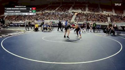 145-D1 Champ. Round 1 - Jazmin Martinez Zargoza, Westwood High School vs Julianna Arvizu, Basha High School