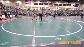 70 lbs Consi Of 16 #2 - Hunter Hoagland, Mat Sense vs Davie Green, GOLDRUSH Academy