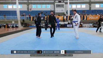Gabriel Franca vs Lucas Maggi 2026 PBJJF South American Jiu-Jitsu Championship