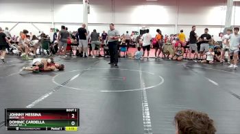 64 lbs Round 1 (6 Team) - Johnny Messina, Buxton vs Dominic Cardella, Savage WA