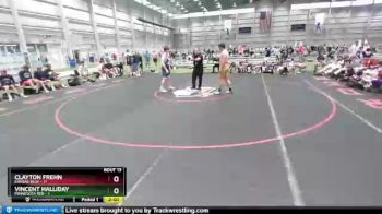 220 lbs Placement Matches (8 Team) - Clayton Frehn, Kansas Blue vs Vincent Halliday, Minnesota Red