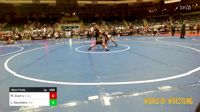 80 lbs Semifinal - Maximus Quarry, Legacy Dragons vs Jacob Saunders ...