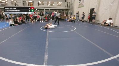 72 lbs Round 5 (6 Team) - Isaac Jayson, Brawler Elite vs Jackson Hermann, Aggression Legionnaires