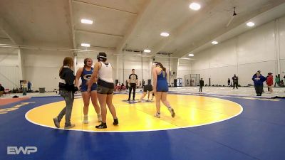 235 lbs Rr Rnd 2 - Ameila Long, Ponca City LadyCat Wrestling vs Aspen Banfield, Stillwater Lady Pioneers JH