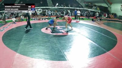157 lbs Cons. Sub-quarters - Dominic Martinez, Idaho vs Ryker Williams, Utah