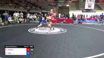 220 lbs Round 3 (16 Team) - Epoki Fakaosi, SCVWA vs Evan Daley, CMWA