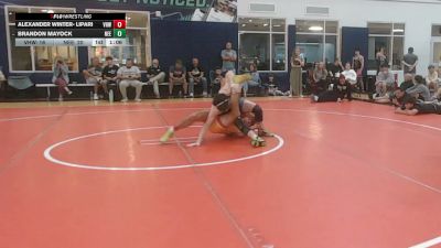 154 lbs Rr Rnd 3 - Alexander Winter- Lipari, VHW Red - HSC vs Brandon Mayock, Northeast Elites Black - HSC