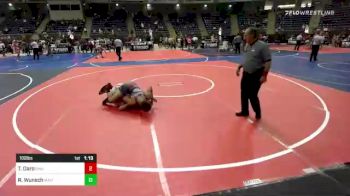 182 lbs Quarterfinal - Tre' Daro, David City WC vs Ronan Wunsch, Maize Wrestling