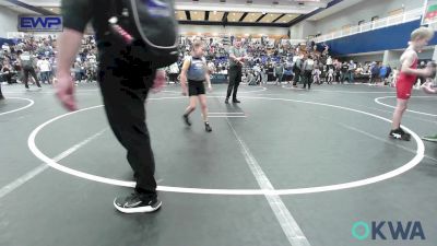 61 lbs Semifinal - Tucker Pruett, Smith Wrestling Academy vs Memory Brown, Noble Takedown Club