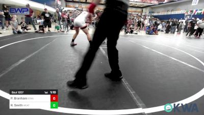 170 lbs Quarterfinal - Payton Branham, Standfast OKC vs Ryker Smith, Weatherford Youth Wrestling