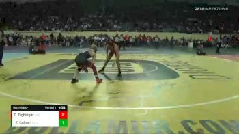 5A-106 lbs Champ. Round 1 - Evan Colbert, Del City vs Colby Eighinger, Coweta Public School