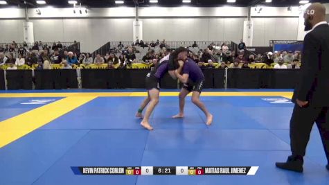 Matias Raul Jimenez vs Kevin Patrick Conlon 2024 World IBJJF Jiu-Jitsu No-Gi Championship