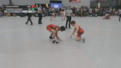 120 lbs Champ. Rd Of 32 - Robinson Zukeran, Sanderson Wrestling Academy vs Esaias Koethe, Big Game Wrestling Club