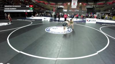 120 lbs Cons. Rd Of 32 - Chase Burritt vs Houston Schneider, Redwood High School Wrestling