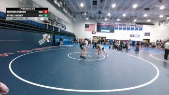 165 lbs Cons. Round 2 - Treysen Parker, Douglas vs Tyrell Weber, Wheatland