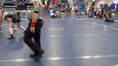 112 lbs 5th Place - Daylee Watson, Conneaut vs Mya Pallone, Quakertown
