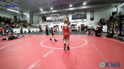 70 lbs Rr Rnd 3 - Kohen Martin, Claremore Wrestling Club vs Owen Schiltz, Verdigris Youth Wrestling