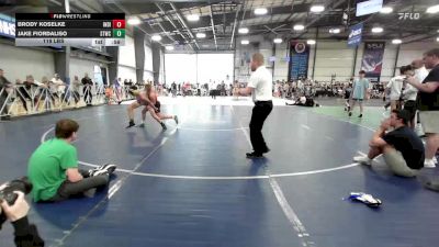 119 lbs Rr Rnd 2 - Brody Koselke, Indiana Outlaws Gold vs Jake Fiordaliso, Shore Thing Beach